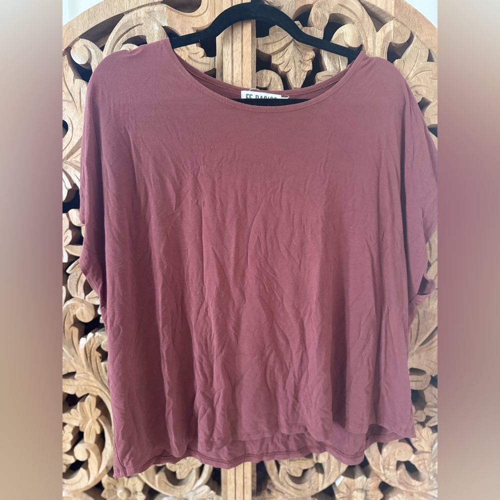 Fighting Eel Rose colored Oversized Short Sleeve T-Shirt